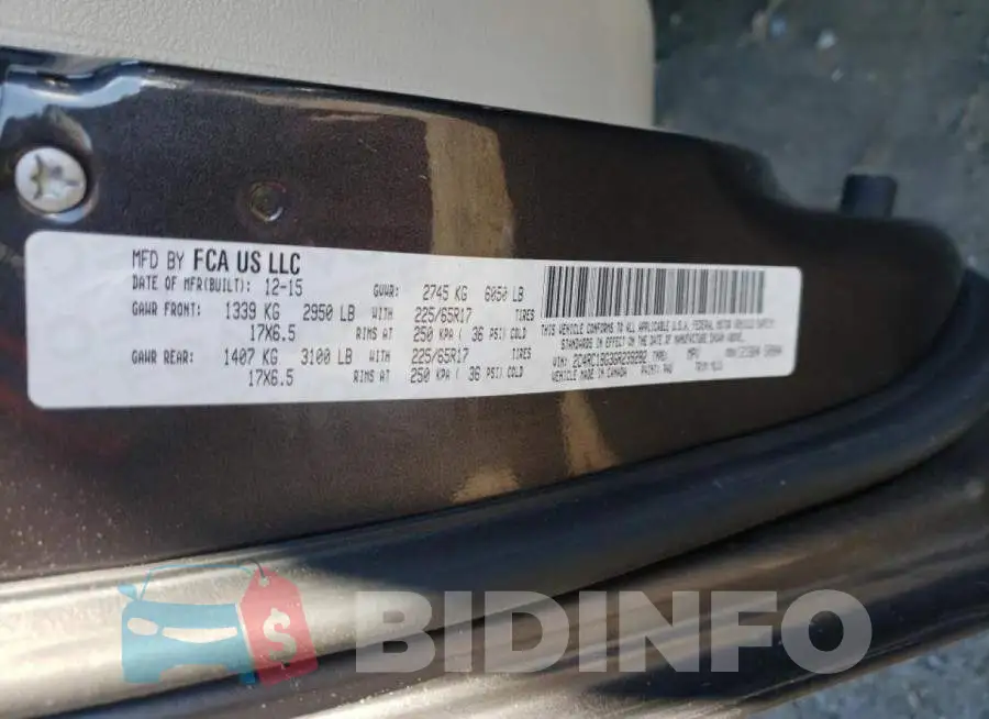 2C4RC1BG3GR239282 Photo# 13