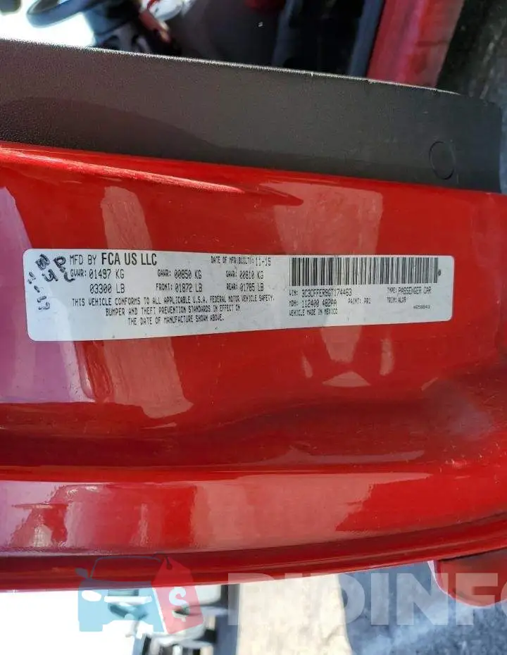 3C3CFFER9GT174463 Photo# 10