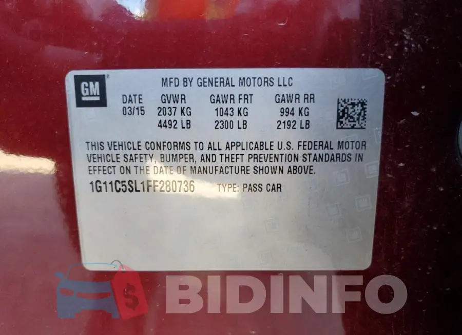 1G11C5SL1FF280736 Photo# 13