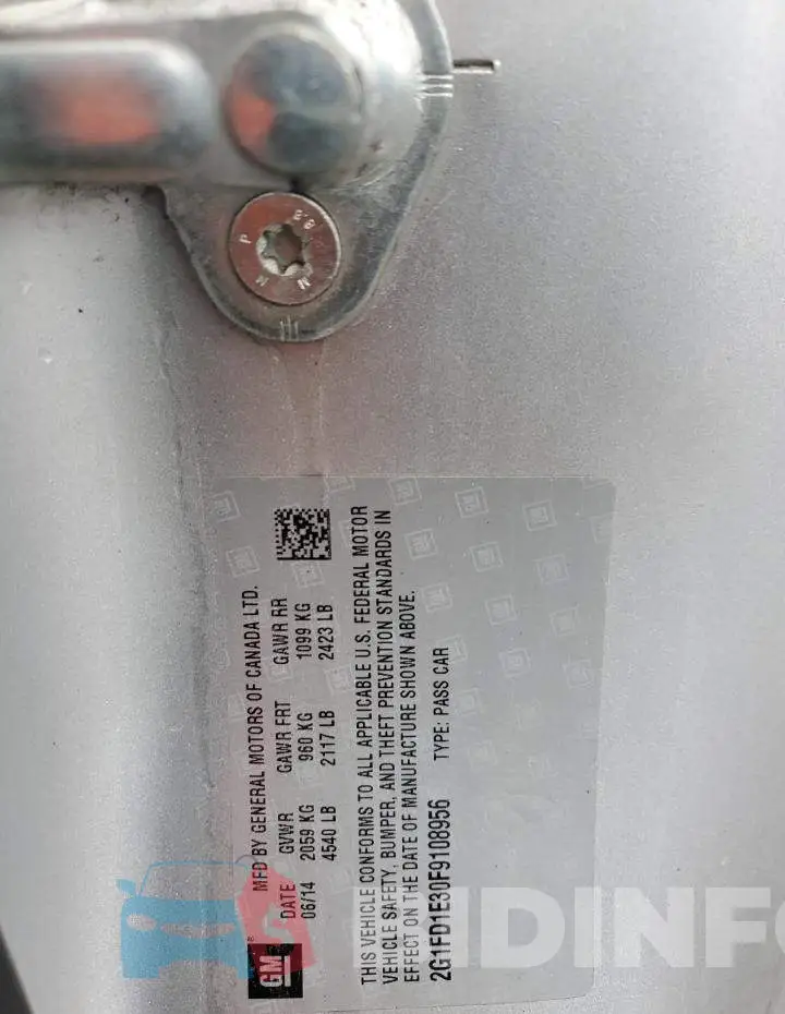 2G1FD1E30F9108956 Photo# 12