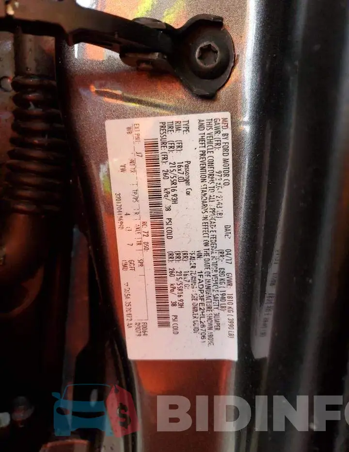 1FADP3FE2HL267061 Photo# 13