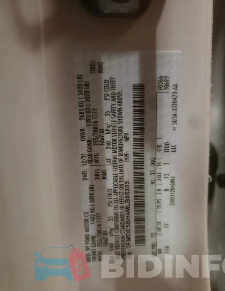 1FMDE5BH4MLB05255 Photo# 10