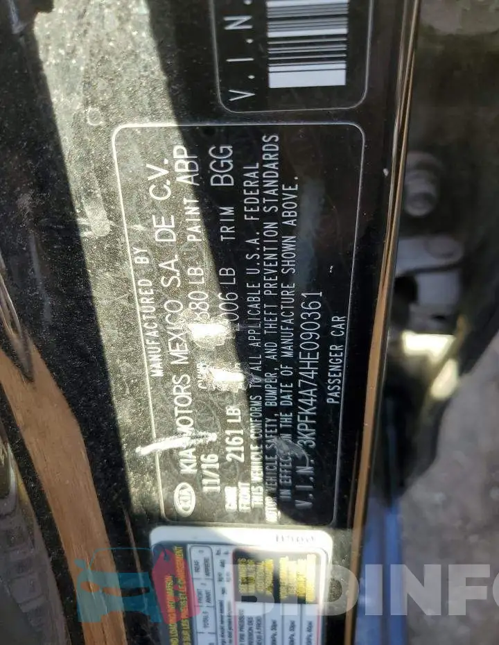 3KPFK4A74HE090361 Photo# 12