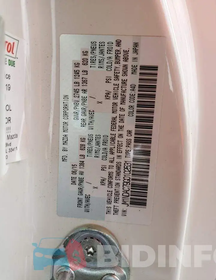 JM1NDAC79G0102531 Photo# 10