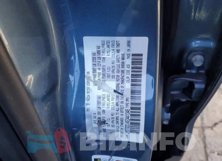 JM3TB3CV4E0441046 Photo# 13