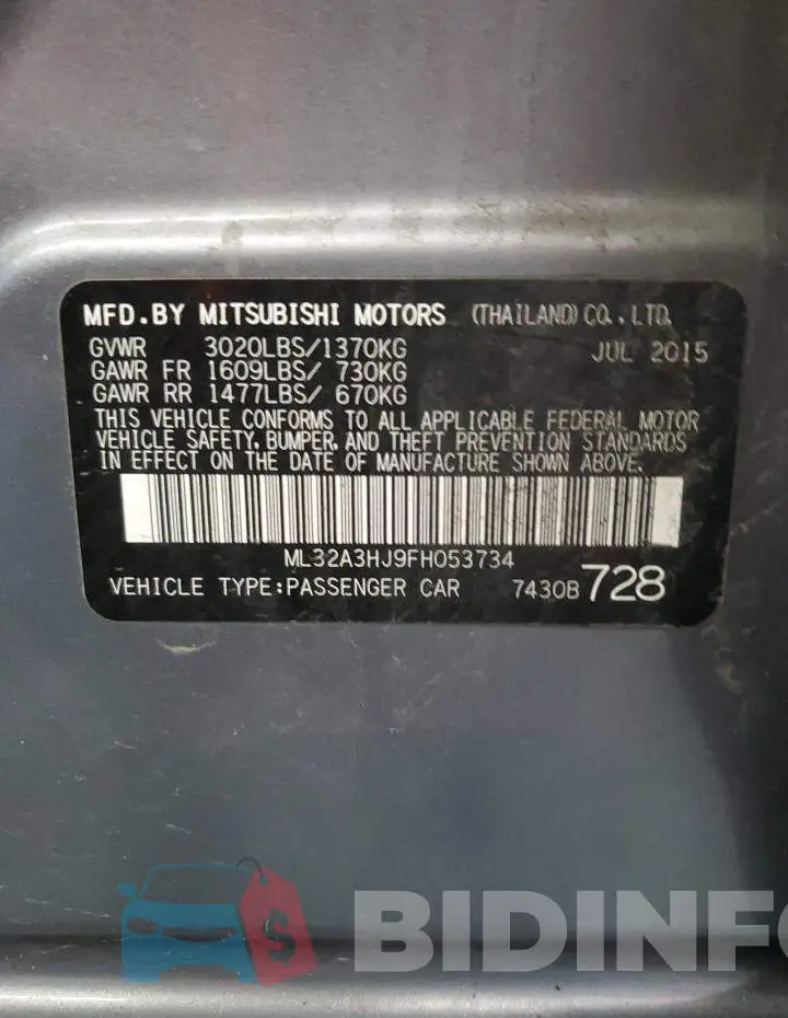 ML32A3HJ9FH053734 Photo# 12
