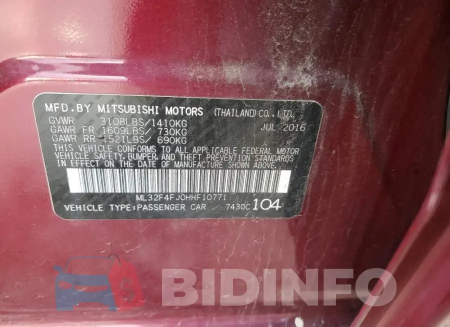 ML32F4FJ0HHF10771 Photo# 12