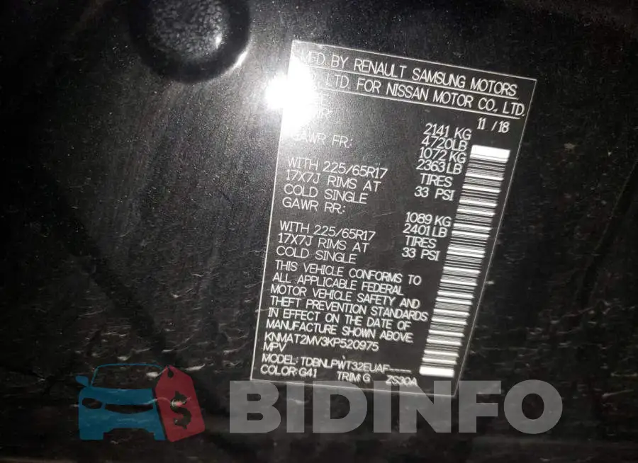 KNMAT2MV3KP520975 Photo# 12