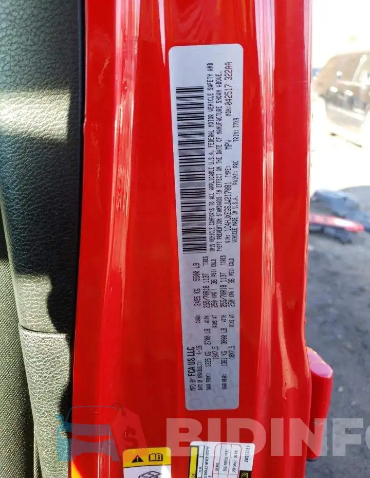 1C4HJXEG6JW217081 Photo# 13