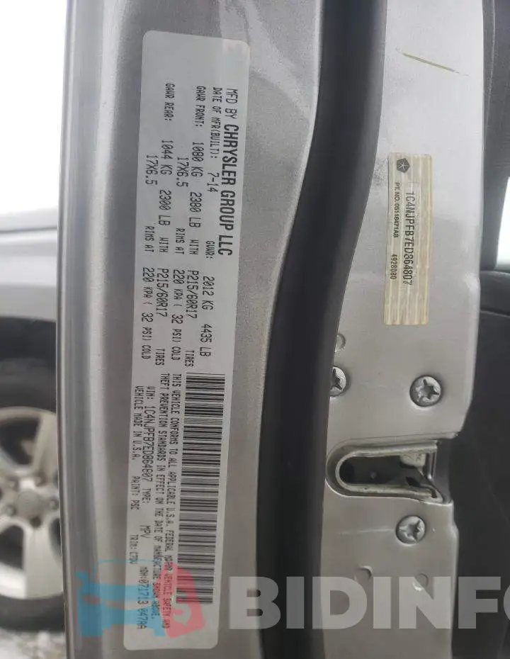 1C4NJPFB7ED864807 Photo# 12