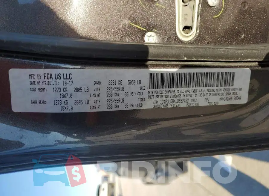 1C4PJLDB4JD557402 Photo# 14