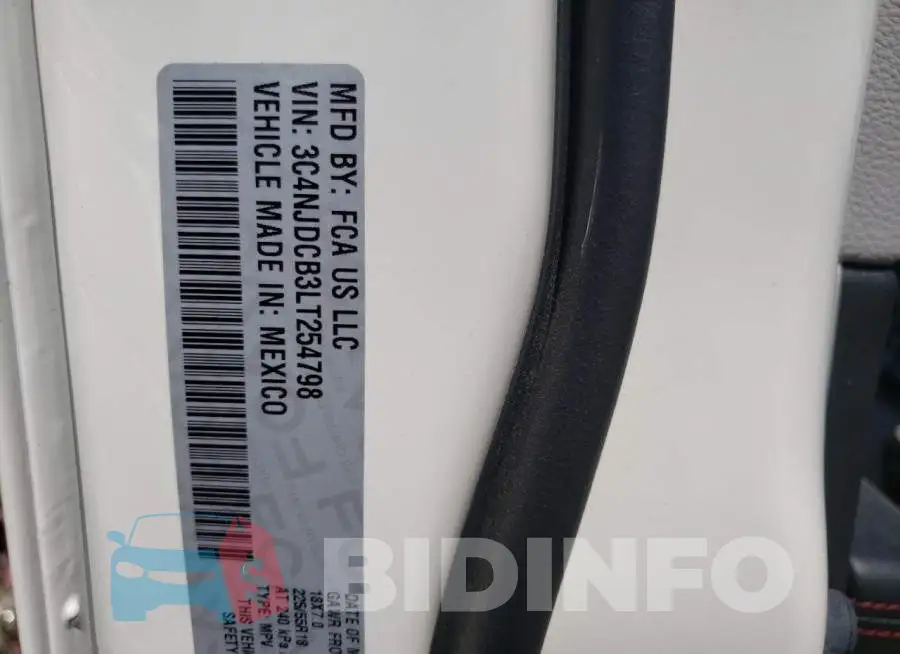 3C4NJDCB3LT254798 Photo# 10
