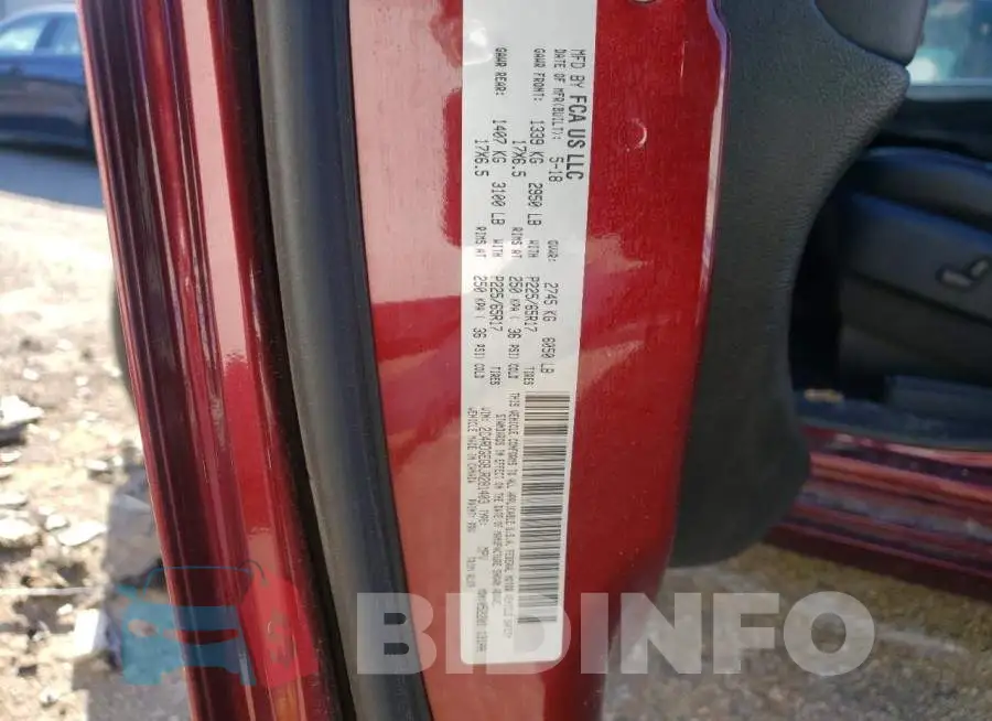 2C4RDGEG8JR281403 Photo# 13