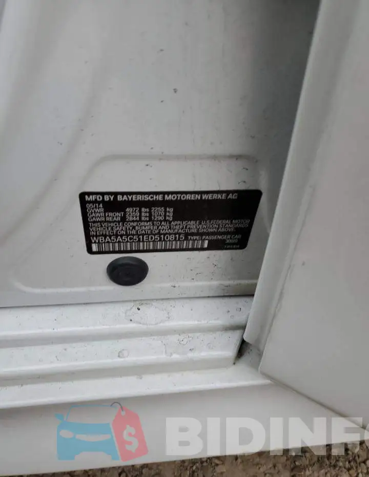 WBA5A5C51ED510815 Photo# 12