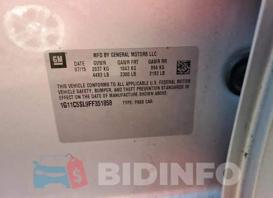 1G11C5SL9FF351858 Photo# 12