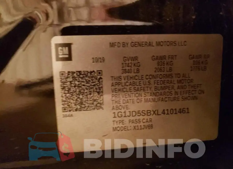 1G1JD5SBXL4101461 Photo# 12