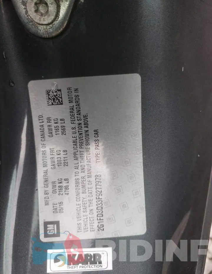 2G1FD3D33F9277978 Photo# 13