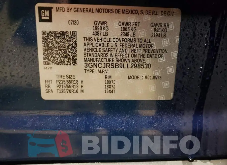 3GNCJRSB9LL298530 Photo# 12