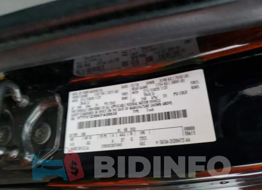 1FTFX1E59KFA59936 Photo# 10