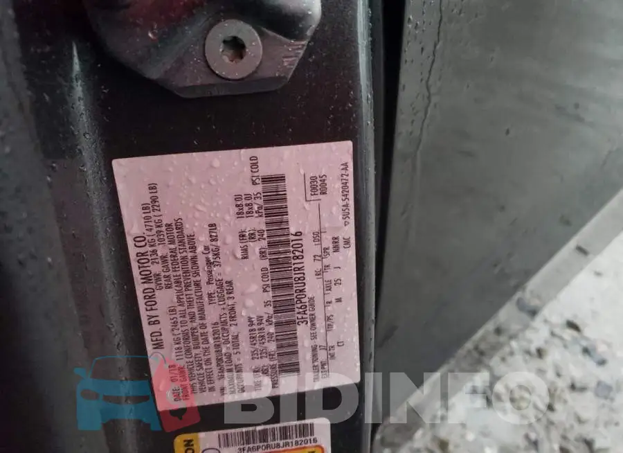 3FA6P0RU8JR182016 Photo# 12