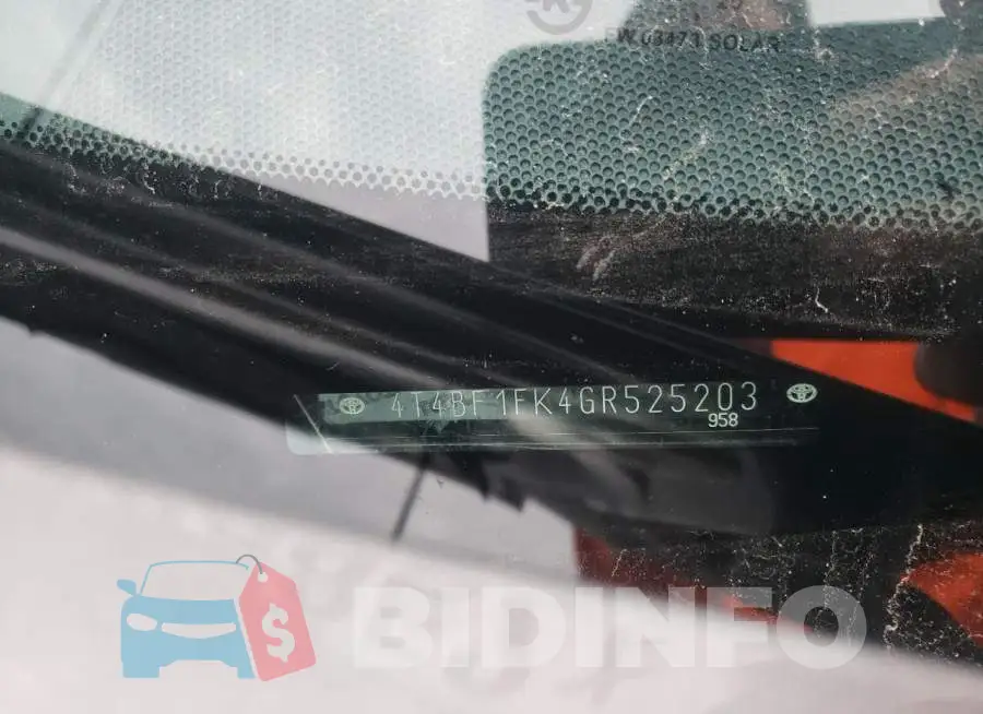 4T4BF1FK4GR525203 Photo# 12