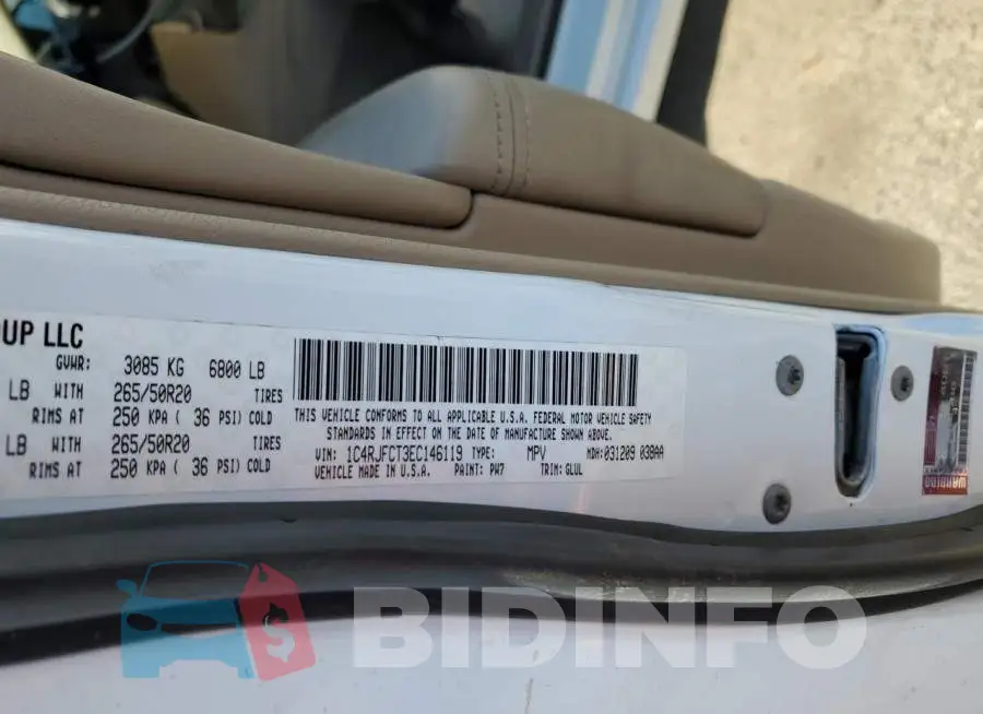 1C4RJFCT3EC146119 Photo# 13