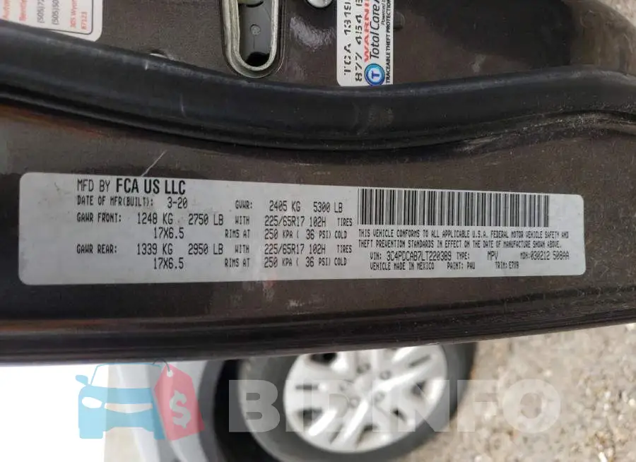 3C4PDCAB7LT220389 Photo# 12