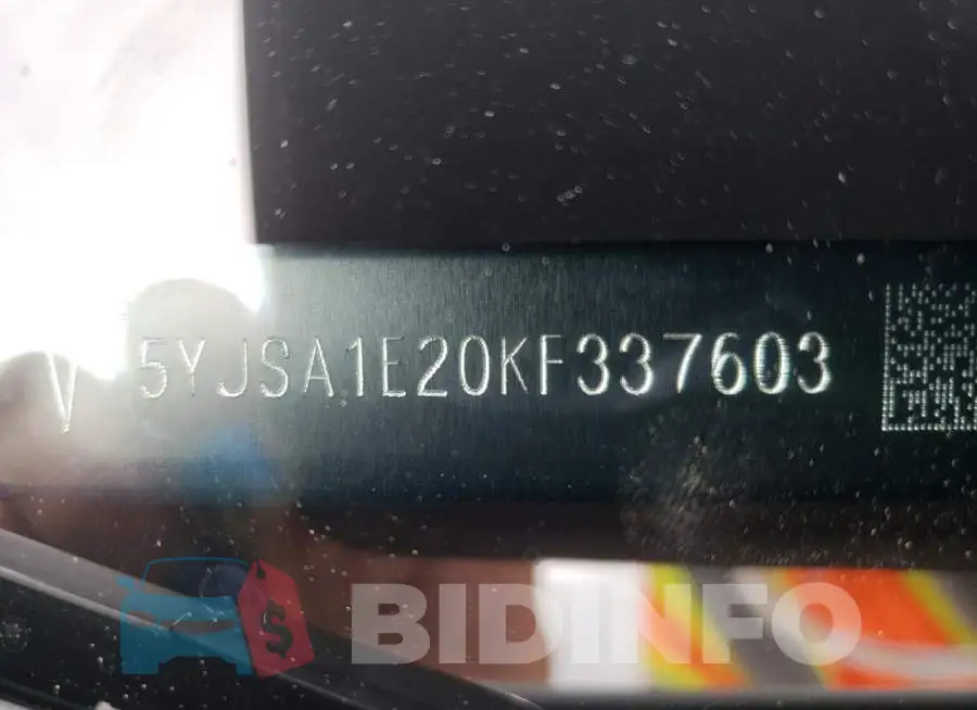 5YJSA1E20KF337603 Photo# 10