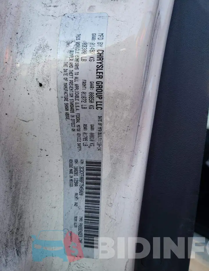 3C3CFFAR6FT545020 Photo# 12