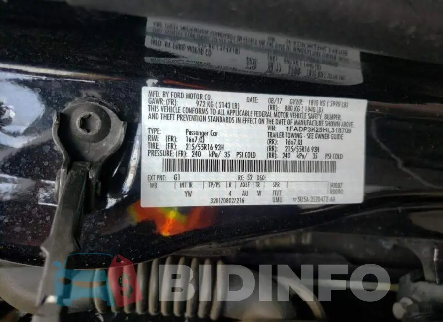 1FADP3K25HL318709 Photo# 12