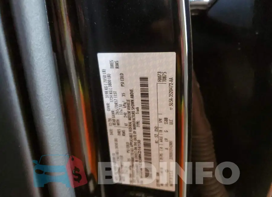 1FTFW1E83MKD16130 Photo# 12