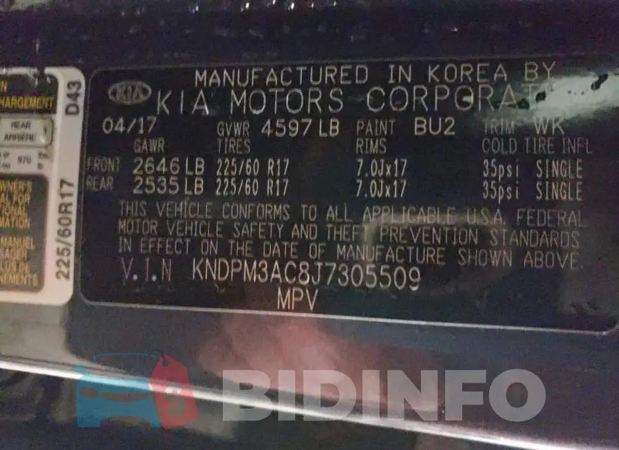 KNDPM3AC8J7305509 Photo# 12