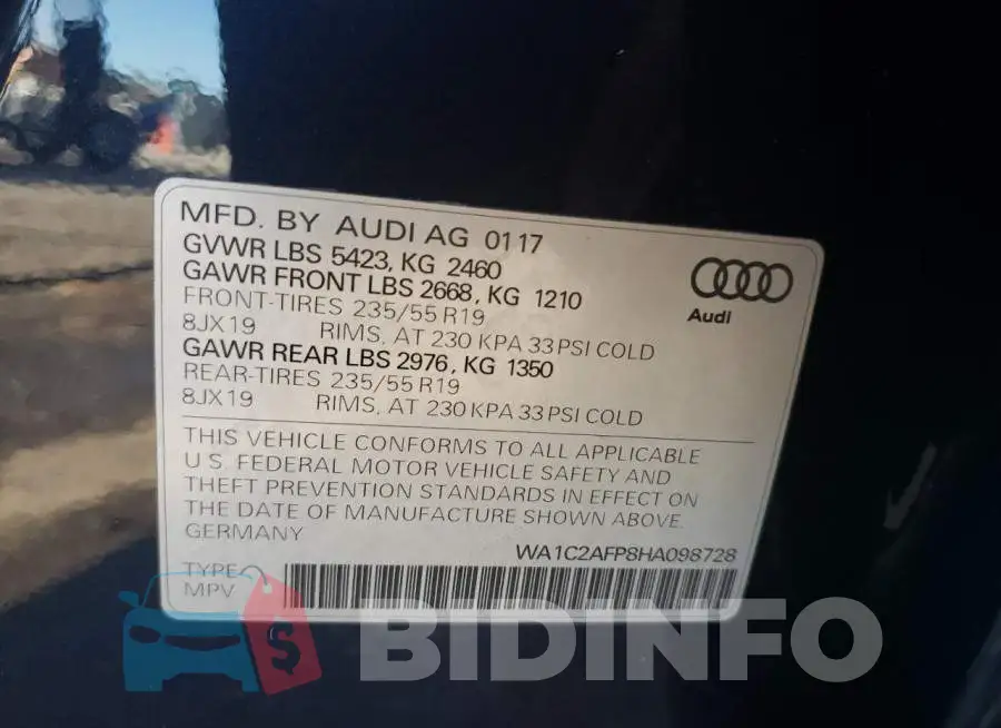 WA1C2AFP8HA098728 Photo# 10