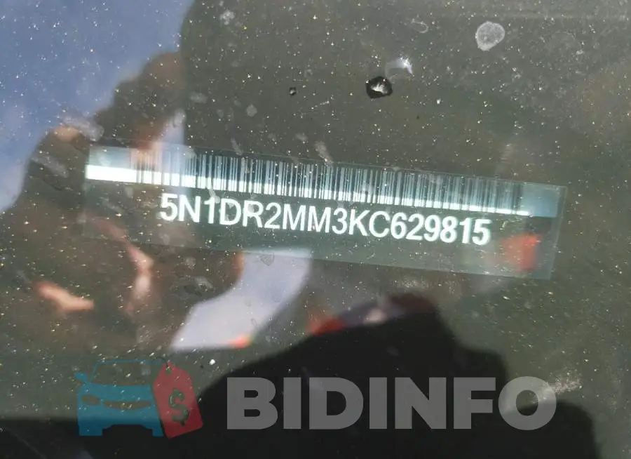 5N1DR2MM3KC629815 Photo# 10