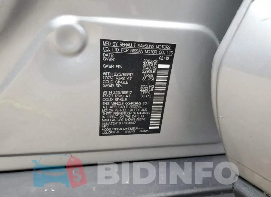 KNMAT2MT9JP563407 Photo# 13