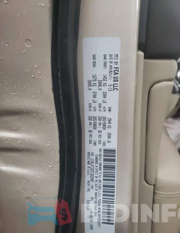 1C4RJFCG5FC822087 Photo# 14