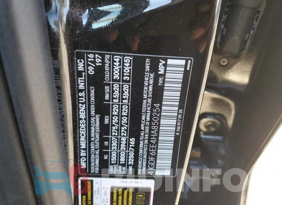 4JGDF6EE4HA850254 Photo# 13