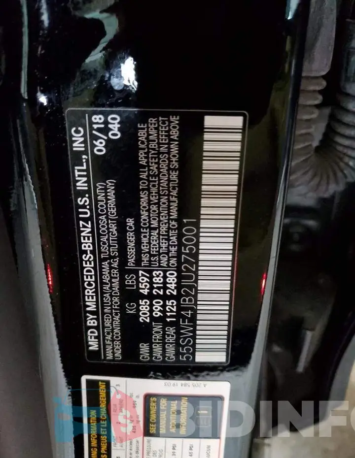 55SWF4JB2JU275001 Photo# 12