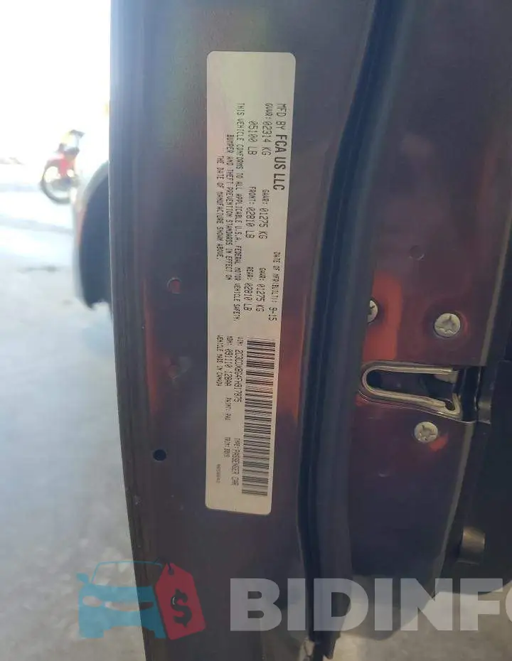 2C3CDXBG4FH917875 Photo# 12