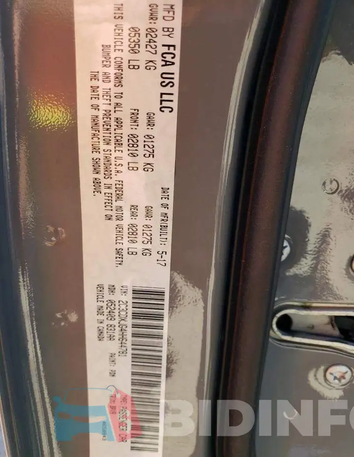 2C3CDXJG4HH644781 Photo# 10