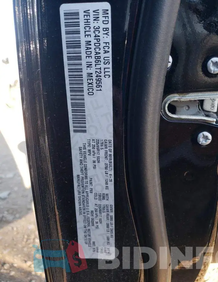3C4PDCAB6LT249561 Photo# 10