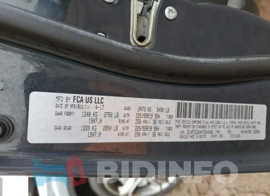 3C4PDCGG4HT644042 Photo# 13