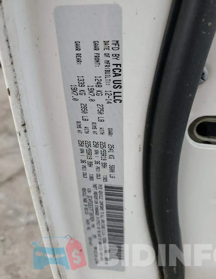 3C4PDDEG7FT607024 Photo# 12