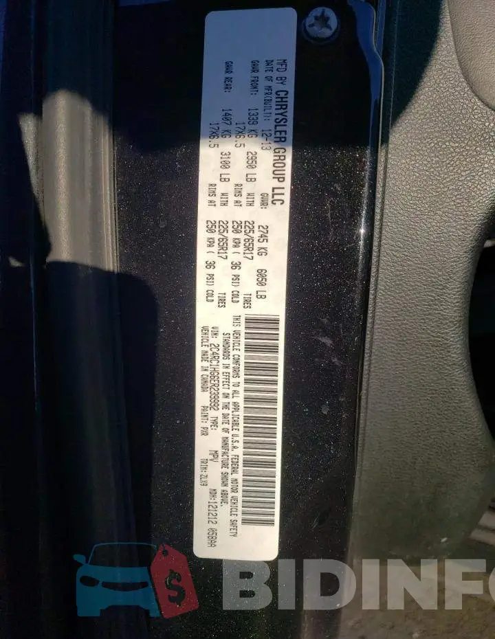 2C4RC1HG6ER239992 Photo# 13
