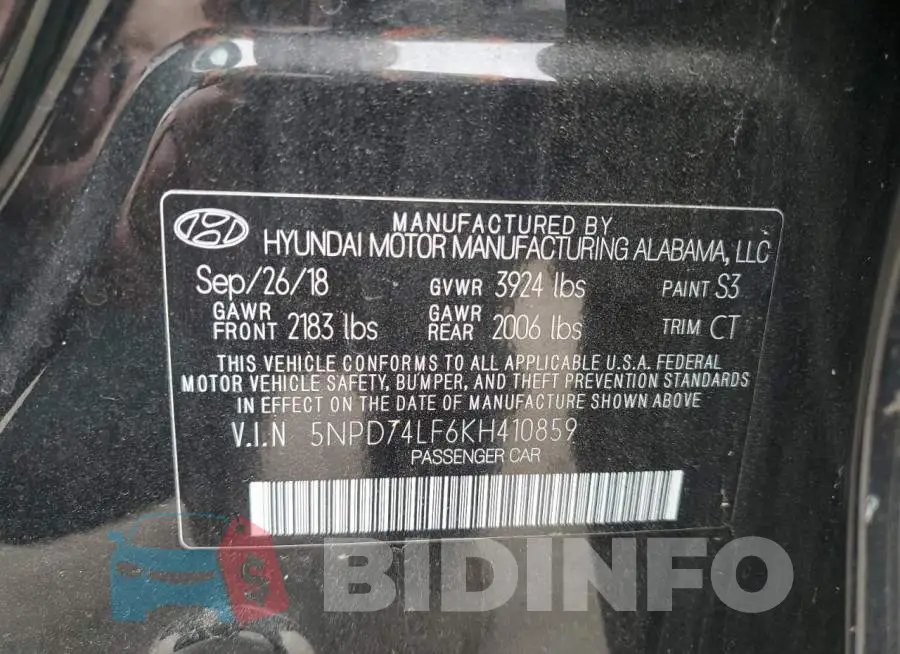 5NPD74LF6KH410859 Photo# 13