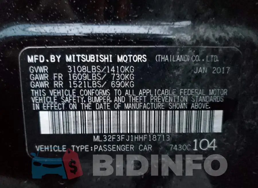 ML32F3FJ1HHF18713 Photo# 12