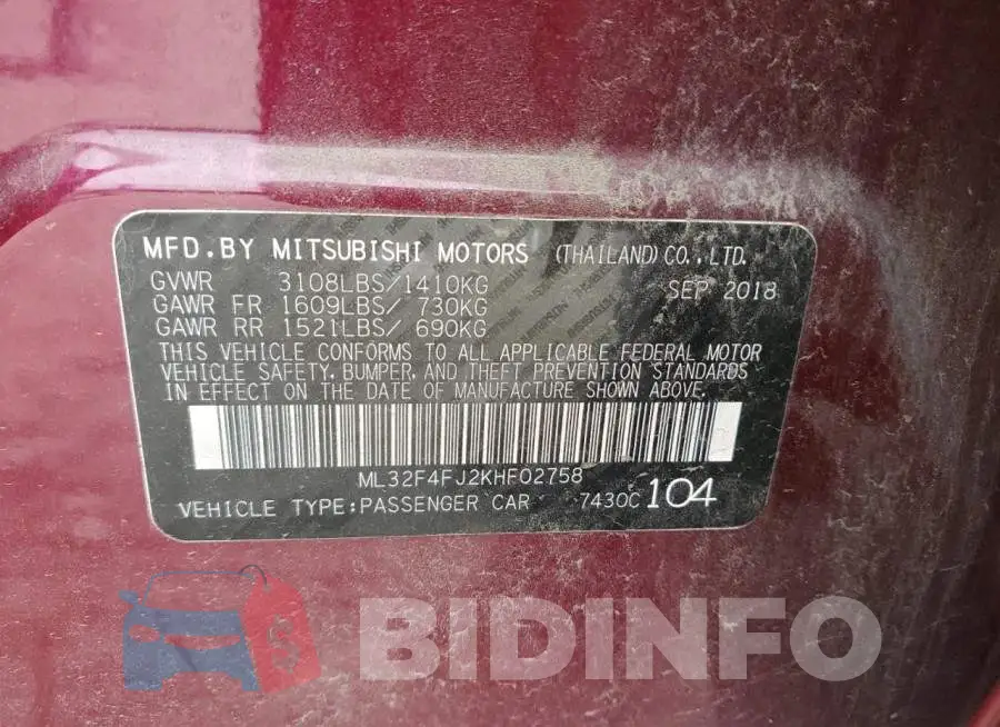 ML32F4FJ2KHF02758 Photo# 12