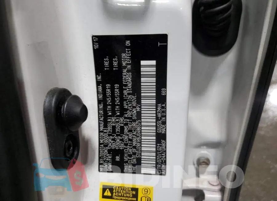 5TDJZRFH9JS486575 Photo# 13