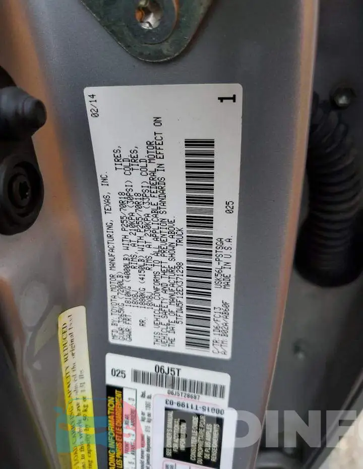 5TFDW5F12EX371298 Photo# 12