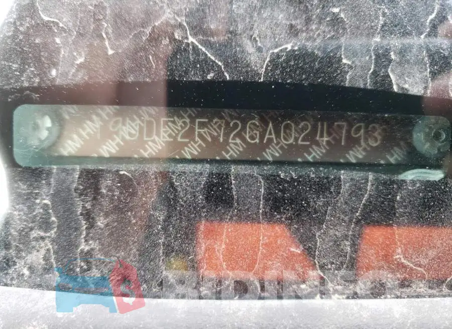 19UDE2F72GA024793 Photo# 12